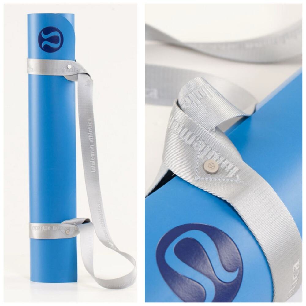 Lululemon Loop It Up Mat Strap Silver